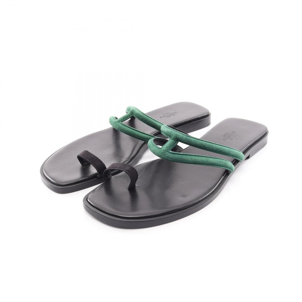 Hermes Georgia Sandals Flat Shoes #38 #315187H70B